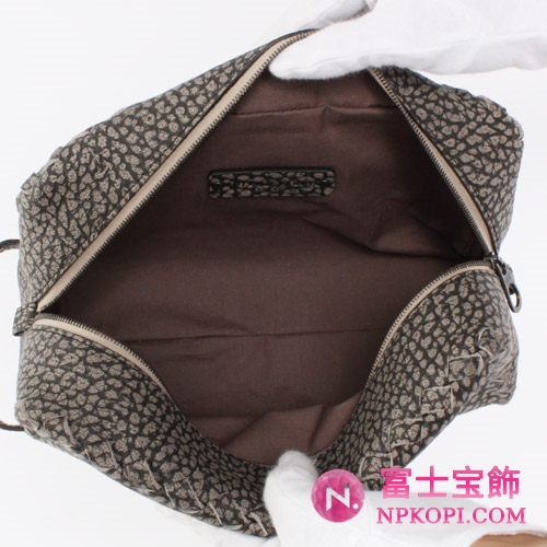Bottega Veneta/ボッテガ・ヴェネタ トロレザー セカンドバッグ ライトグレー 174361VQ1611508【2011年秋冬新作】 
